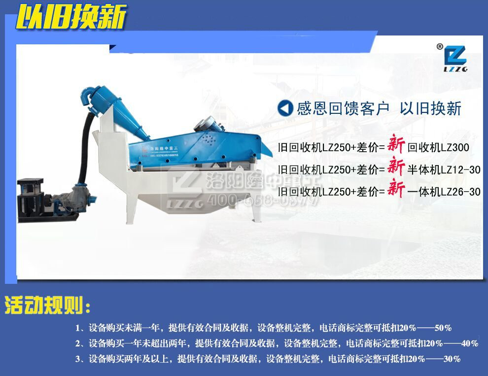 脫水型細砂回收機